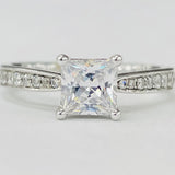 Romance - Clasic Channel Set Tapered Diamond Setting