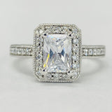 Romance - Vintage Inspired Pave Diamond Diamond Setting