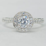 Romance - Unique Halo Diamond Setting