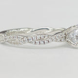 Noam Carver - Simple Twist Diamond Setting