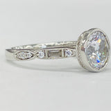 Noam Carver - Vintage Inspired Diamond Bezel Setting
