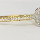 Noam Carver B372-01A Diamond Engagement Ring – Customizable in 14K/18K Gold or Platinum