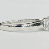 Noam Carver B006-03A – Modern Solitaire Engagement Ring, Round Diamond Setting, 14K/18K Gold or Platinum