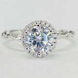 Noam Carver - Simple Halo Twist Diamond Setting