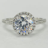 Noam Carver - Micro Pave Halo Diamond Setting