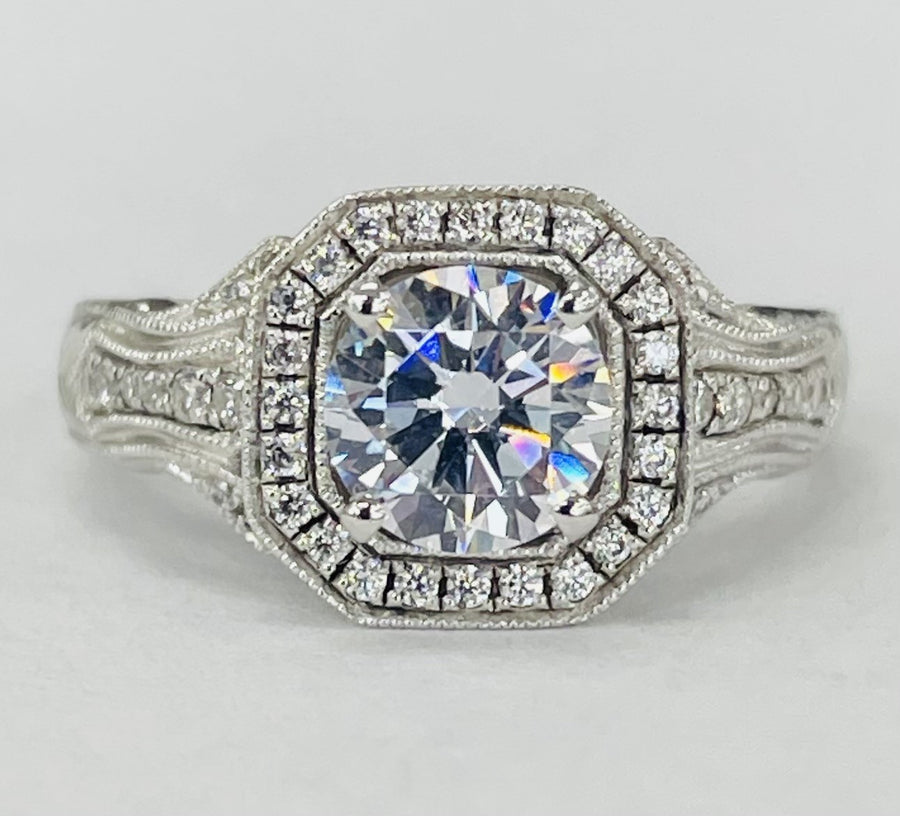 Noam Carver - Vintage Inspired Statement Diamond Setting