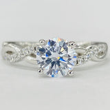 Noam Carver - Twist Diamond Setting