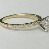 Tidewater Classic - Yellow Gold 1CT Accented Solitaire