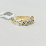 Estate Rainbow Diamond Ring