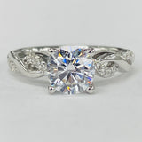 ArtCarved - Twist Diamond Setting