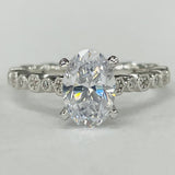 ArtCarved - Vintage Inspired Hidden Halo Setting