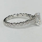 ArtCarved - Vintage Inspired Hidden Halo Setting