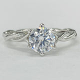 ArtCarved - Twist Setting With Diamond Undercarriage