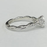 ArtCarved - Twist Setting With Diamond Undercarriage