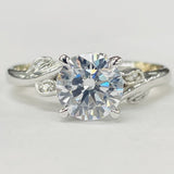ArtCarved - Two Toned Nature Diamond Setting