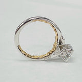 ArtCarved - Two Toned Nature Diamond Setting