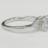 ArtCarved - Nature Inspired Simple Diamond Setting