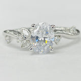 ArtCarved - Floral Hidden Halo Diamond Setting