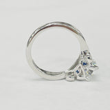 ArtCarved - Nature Inspired Sapphire Setting