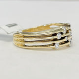 Modern Estate Fashion Diamond Ring