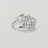 Free Form Vintage Diamond Ring