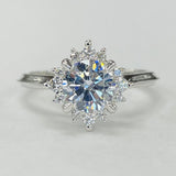 Noam Carver - Starburst Halo Diamond Setting