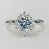 Noam Carver - Starburst Halo Diamond Setting