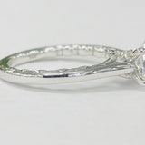 Scott Kay - Antique Style Accented Solitare Setting
