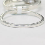 Twist White Gold Diamond Wedding Set