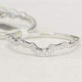 Neil Lane Oval Diamond Double Halo Wedding Set 1 1/3CTW