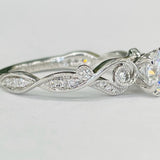 Noam Carver B326-01A Round Diamond Engagement Ring – Customizable in 14K/18K Gold or Platinum