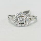 Adrianna Papell 7/8CTW Diamond Engagement Ring