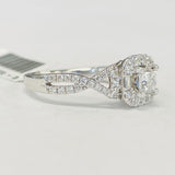 Adrianna Papell 7/8CTW Diamond Engagement Ring