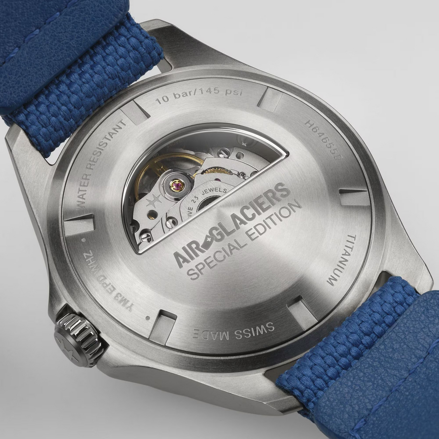 Hamilton Watch Khaki Aviation - Piolet Day Date Auto - Air-Glaciers Edition H64655941