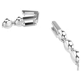 Swarovski Una Angelic Tennis bracelet Round cut, Blue, Rhodium plated