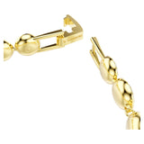 Swarovski Angelic Bracelet 5505469 – Gold-Tone Plated, Round Cut White Crystals, Pavé Setting