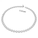 Swarovski Angelic All-Around Necklace 5117703 – White Crystals, Rhodium Plated