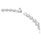 Swarovski Angelic All-Around Necklace 5117703 – White Crystals, Rhodium Plated