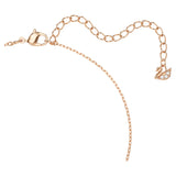 Swarovski Sparkling Dance Clover Necklace 5514488 – Pink Dancing Stone, Rose Gold-Tone Plated