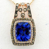 Women's Le Vian Tanzanite & Diamond Necklace YQUX4