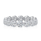 A Jaffe 2.55tw Diamond Eternity Shared Prong Set Wedding Band