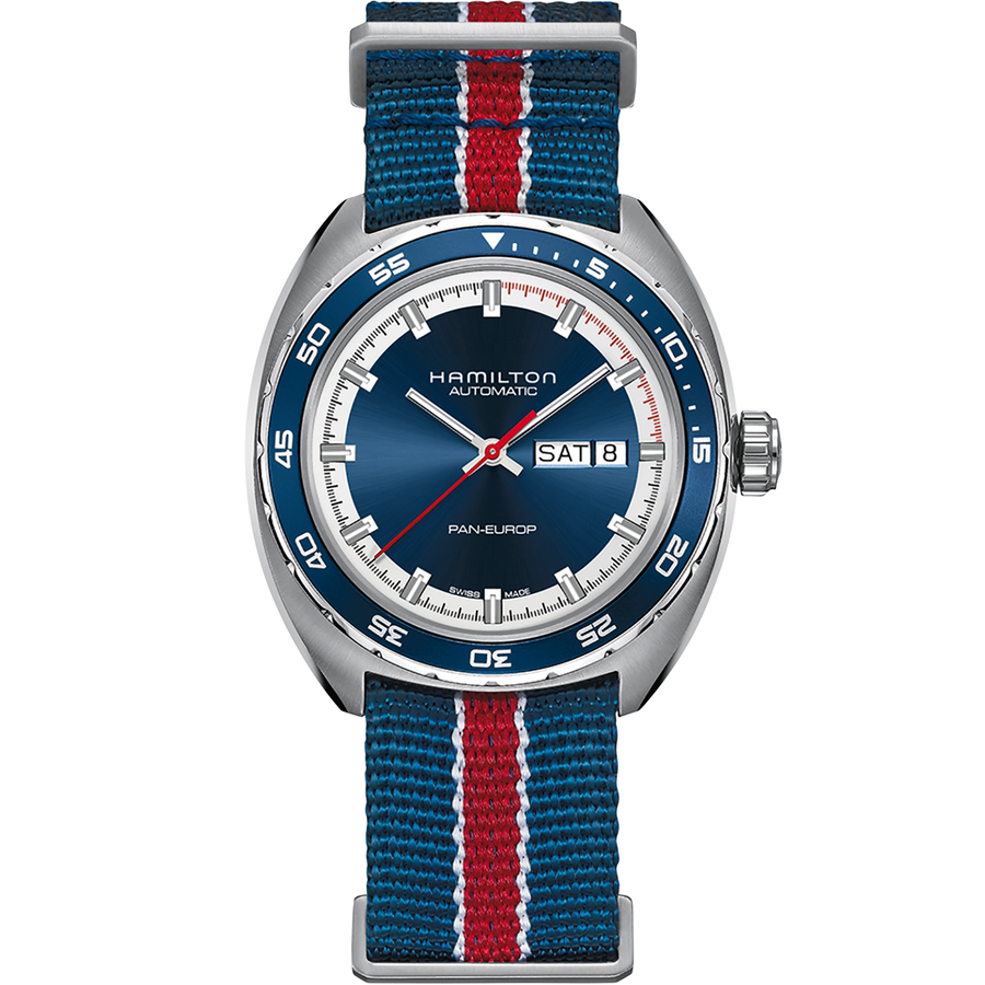 Hamilton Watch American Classic - Pan Europ Day Date Auto H35405741