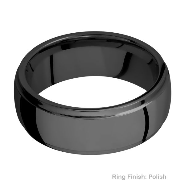 Zirconium Wedding Band