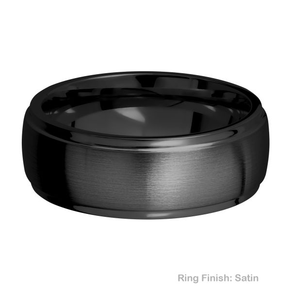 Zirconium Wedding Band