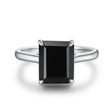 8x6mm Natural Emerald-Cut Spinel
