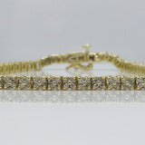 14k yellow 2 1/5 Carat Bracelet