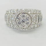Dazzling 4CTW Statement Diamond Engagement Ring