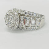 Dazzling 4CTW Statement Diamond Engagement Ring