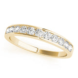 Diamond Channel Set Wedding Band