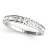 Diamond Channel Set Wedding Band